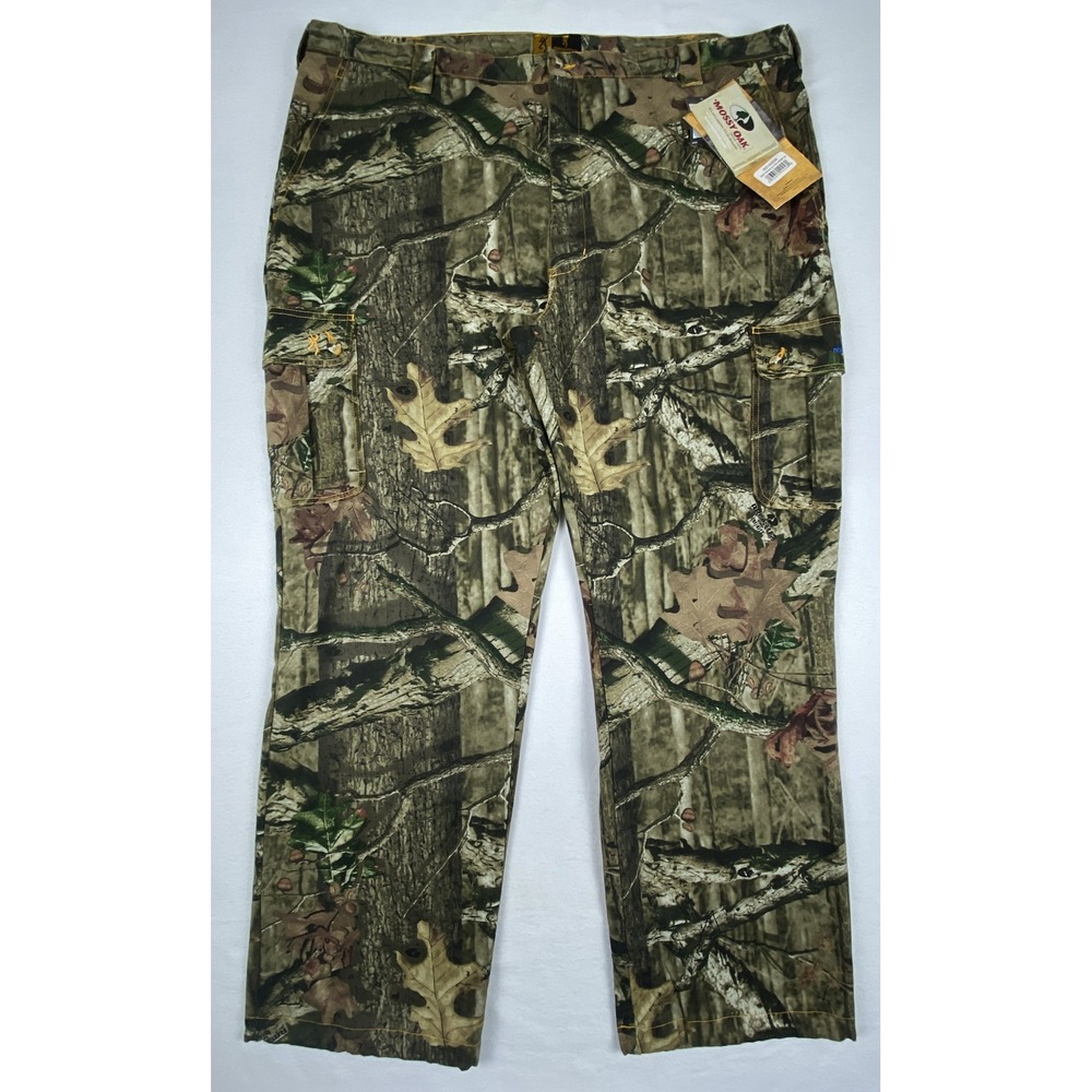 Browning Wasatch Pro 6 Pkt Cargo Pants Mens 3XL Mossy Oak Camo OdorSmart New